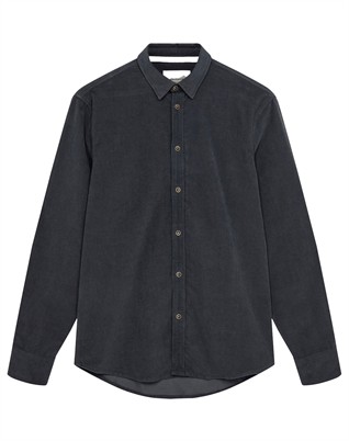 Leif Solid Cord Skjorte